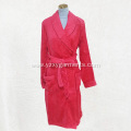 Women's Fashion Solid Color Matte Knit Robe